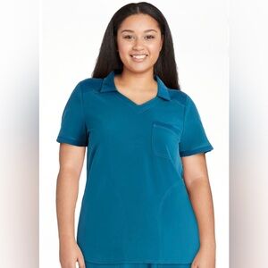 Scrubstar Women’s Teal V-Neck Scrub Top! NWT! Size M!‎